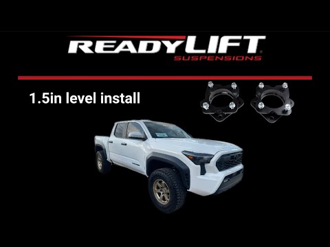 2024 Tacoma Ready Lift 1.5 level install
