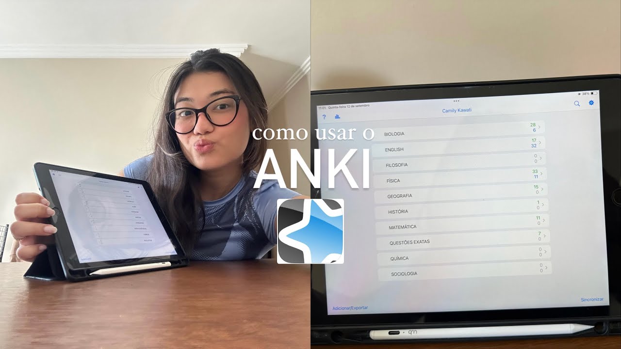 como eu uso o ANKI - mini tutorial