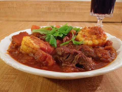 Beef Stew with Red Wine and Tomato (Carbonada)