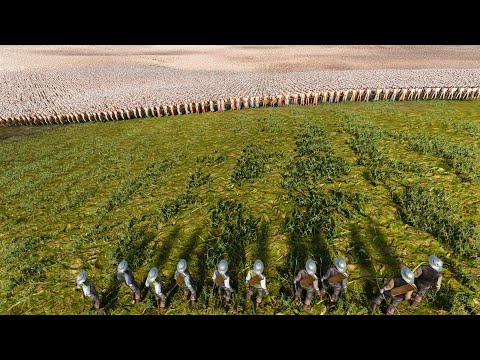 10 Super Archers vs 400.000 Spartans | Ultimate Epic Battle Simulator 2
