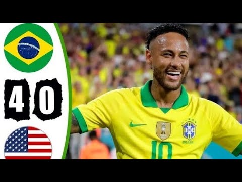 BRA VS USA | EXTENDED HIGHLIGHTS | FIFA WORLD CUP 2022 | FRIENDLY MATCH