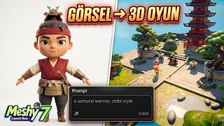 Yapay Zeka İle 3D Oyun Assetleri Nasıl Yapılır?