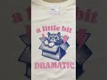 REMERA OVER ESTAMPADA CAT DRAMA