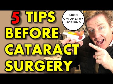 5 TIPS BEFORE CATARACT SURGERY: How to prepare for cataract surgery
