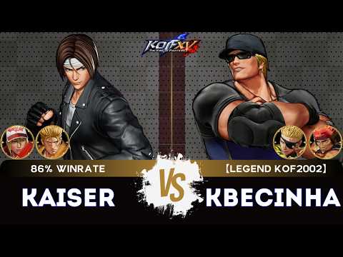 KOF XV ▰ KAISER (Ryo/Kyo/Terry) 🆚 KBECINHA (Ramón/Clark/Ralf)🎞️Replay Match - 2/26