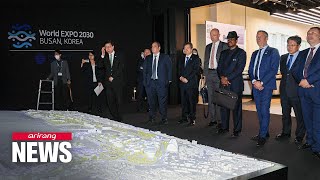 Download lagu BIE delegation visits proposed main World Expo venue Busan North Port mp3 Download lagu BIE delegation visits proposed main World Expo venue Busan North Port mp3
