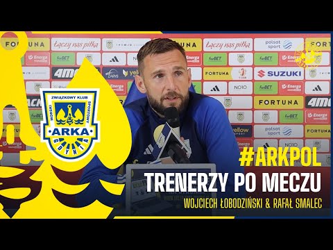 ARKA GDYNIA - POLONIA WARSZAWA 2:3. TRENERZY PO MECZU