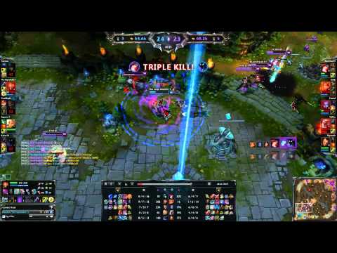 It's a 4v5, the enemy has Baron buff. What would Karthus do?