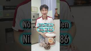 Video Nikio NK-686 nồi làm tỏi đen 6L, mỗi mẻ được tới 2kg tỏi, tự chỉnh ngày làm