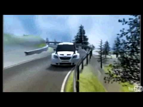 Kubica Rally Crash - Computer Animation
