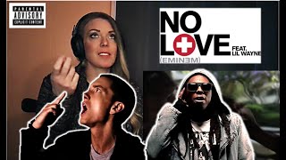 FIRST TIME HEARING Eminem and Lil Wayne NO LOVE Reaction | Too Little, Too Late with that &quot;Sorry!&quot;