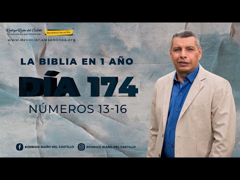 LA BIBLIA EN UN AÑO/Día 174     Números: 13-16