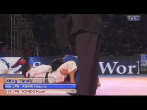 SUWON 2010 ASAMI (JPN) KONDO (JPN) -48 KG