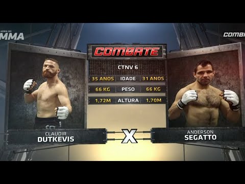 TAURA MMA 6 - Claudir Dutkevis vs Anderson Segatto