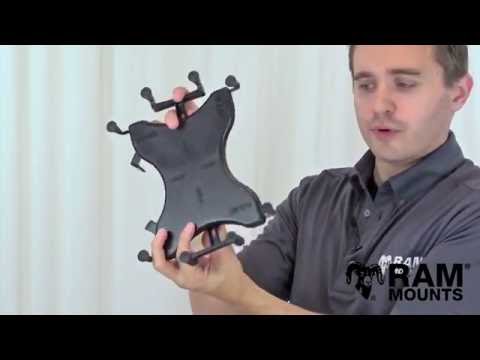 RAM Universal X Grip® Cradle for 12 Tablets