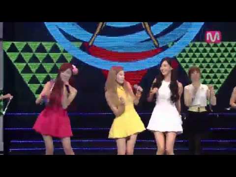 120524 Mnet M!Countdown Girls Generation TTS - Twinkle Encore.flv