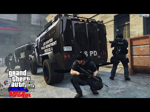 GTA 5 Roleplay #366 SWAT Busting A Dirty Cop - KUFFS FiveM