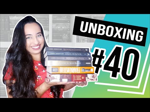 UNBOXING Frankenstein, Trilogia Princesa das Cinzas e mais | Paraso dos Livros | Karina Nascimento