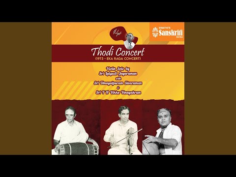 Sri Krishnam Bhaja Manasa - Thodi - Adi (Live)
