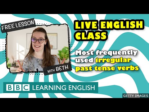English Class: The most frequently used irregular past tense verbs