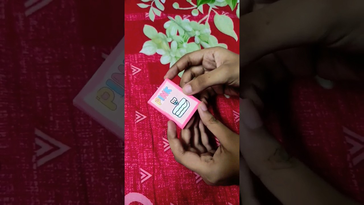 DIY Cute Mini Notebook❤️🌸 #notebook #diy #craft #cute #kawaii