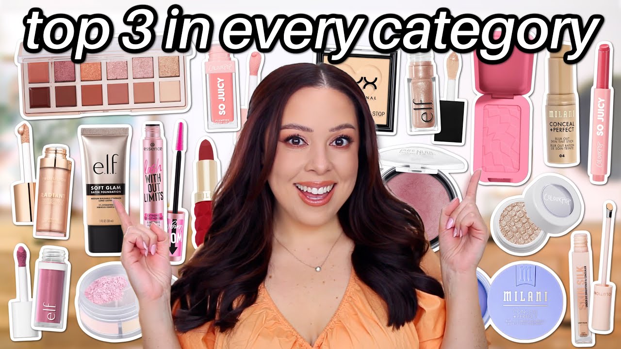 These are the BEST drugstore makeup products in every category 😍