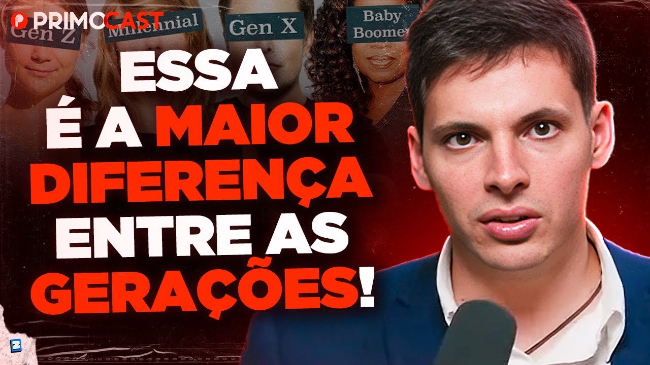 COMPARAÇÃO ENTRE A GERAÇÃO BOOMER E GERAÇÃO X | PrimoCast 396