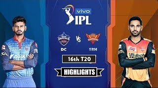 DC Vs SRH Highlights IPL 2019 | IPL 2019 16th Match Highlights | SRH clinch third win in a row