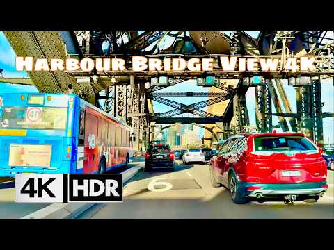 CITY ROUTE Morning ￼Sydney Drive 4K HDR 60FPS |  Norah st to Sydney Central via Macquarie St