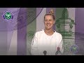 Alison Riske Fourth Round Press Conference Wimbledon 2019