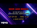 John Michael Montgomery - Beer And Bones (Karaoke)