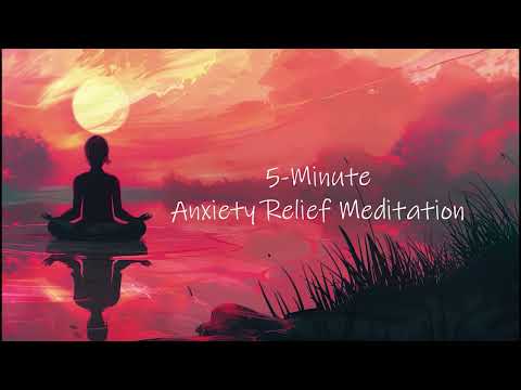 5 minute anxiety relief meditation | Daily meditation (Guidebook)