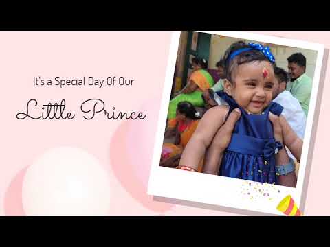 Birthday Video Invite