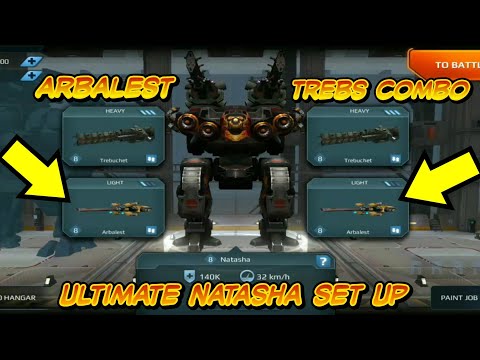 Arbalest Gameplay / War Robots 3.6 Test Server