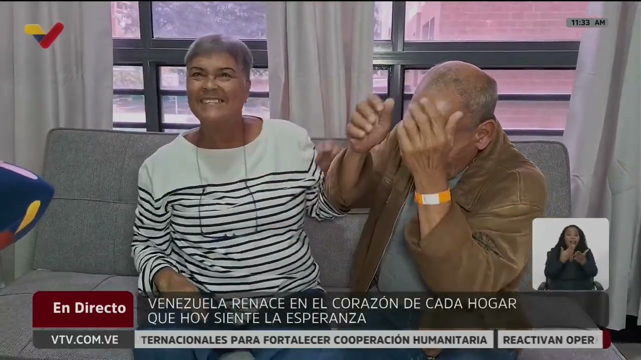 Entrevistan a una de las primeras familias beneficiadas con viviendas tras terremotos