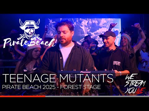 Teenage Mutants - Pirate Beach 2025 - Forest Stage