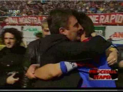 rapid - Steaua, 1998, galeria Stelei in drum spre Giulesti