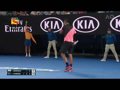 2018 Australian Open Men's Singles《Round 4》Grigor Dimitrov vs Nick Kyrgios
