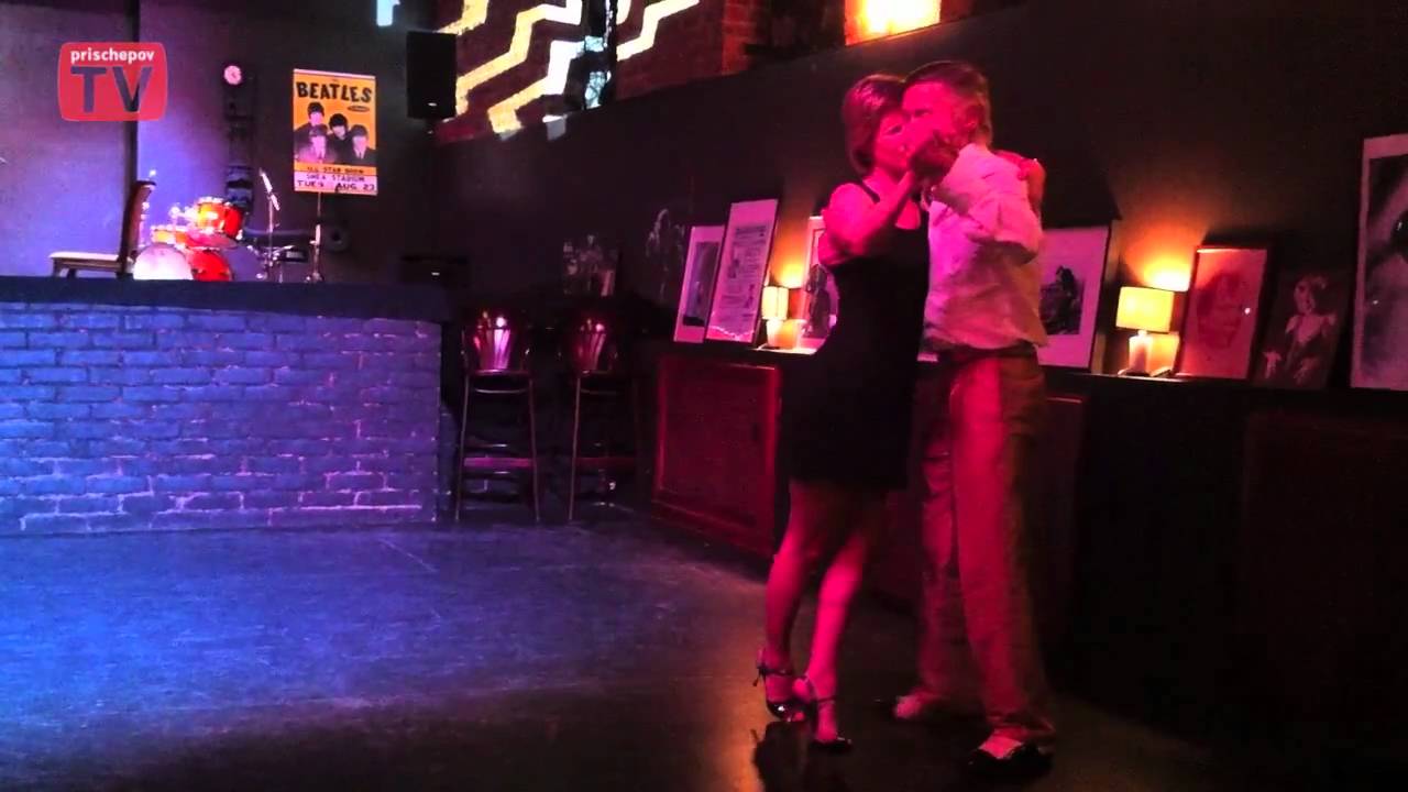 El Flaco Dany and Anna Zyuzina, Russia, Moscow, Milonga "Time'n Place", 22.04.2011 (4)