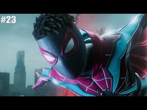 MARVEL'S SPIDER-MAN 2 PS5 Walkthrough Gameplay Part 23 - Symbiote City (Full Game)