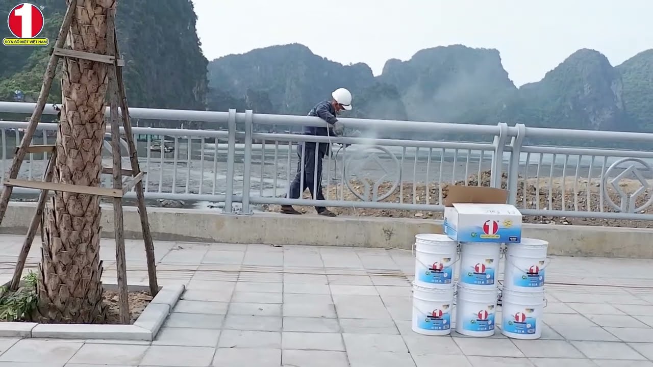 Sơn 2 Thành Phần Trên Inox: Công Trình Đường Bao Biển Hạ Long - Cẩm Phả