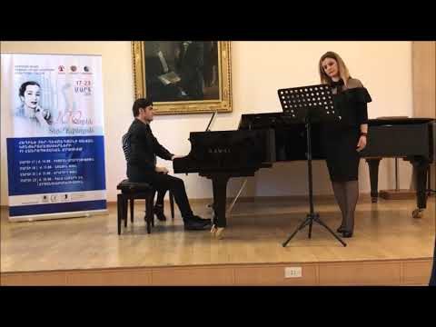 George Enescu - Silence .  Lusine Tadevosyan, Martin Shahbazyan