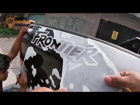 Calcomanias wrap np300 frontier