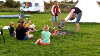 preview picture of video 'Campfire 2011at the Heste Huset Skærsig Ranch, Denmark'