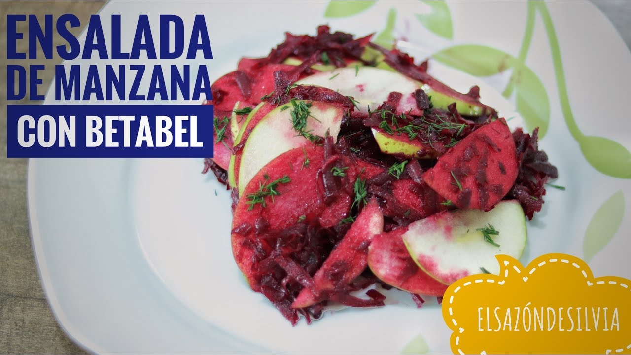 Watch Ensalada de Manzana con Betabel - ElSazóndeSilvia Now Ensalada de Manzana con Betabel - ElSazóndeSilvia