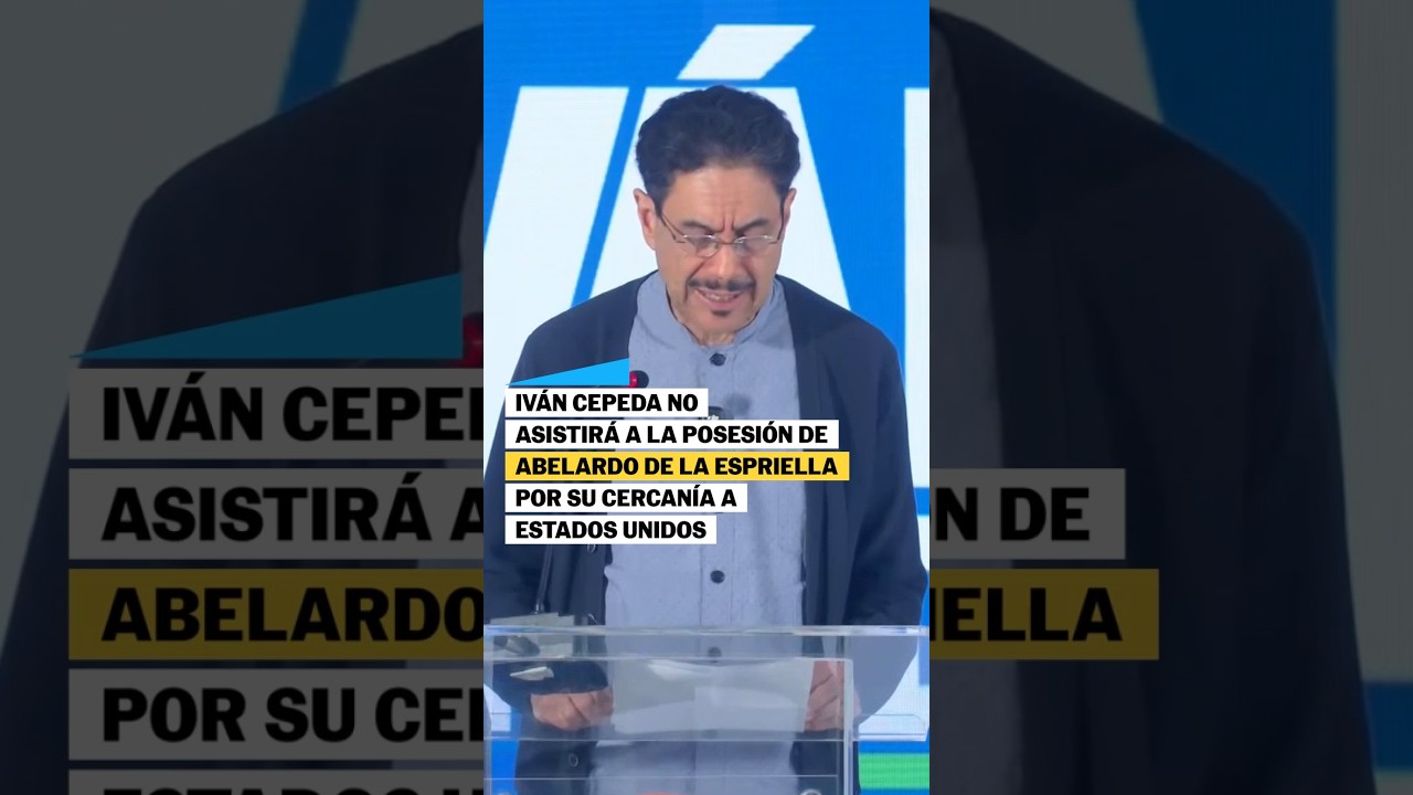 CEPEDA no asistirá a la posesión de DE LA ESPRIELLA por cercanía con ESTADOS UNIDOS #shorts