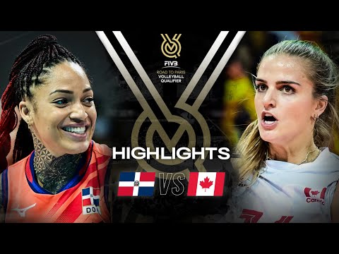 🇩🇴 DOM vs. 🇨🇦 CAN - Highlights | Women's OQT 2023