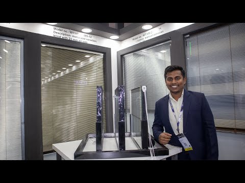 भारत में पहली बार शीशों के अंदर परदे | Maintenance free window blinds in india | Best window blinds