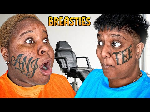 BREASTIES Get Tattoos & Waxed - Season Finale!