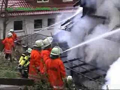 Wohnhausbrand in Eberbach - Brombach 14.04.2008